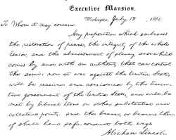 Lincoln Handwritten Letter.jpg (583693 bytes)