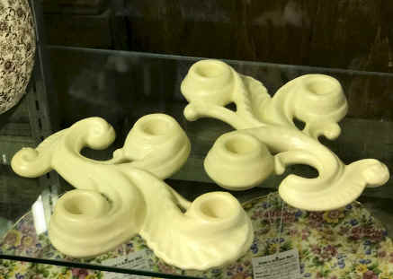 Cowan Candleholders,Curly-Q Design, Original Ivory Color(pair). $98.00.jpg (1215431 bytes)